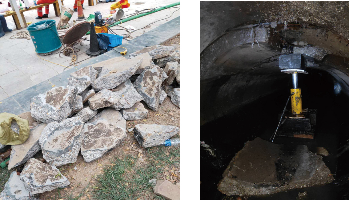 罗湖管道预处理